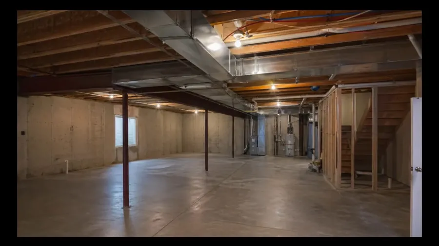 Empty room with new underground bathroom drain rough-in for How Old Are the Pipes in Your Lakewood Home? A