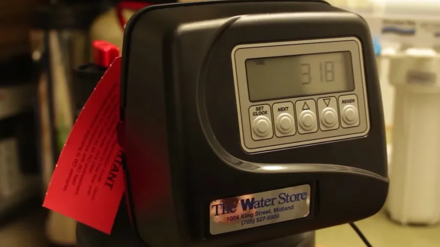 Water softener equipment and brine tank connections for Water Softener Installation in Lakewood, CA